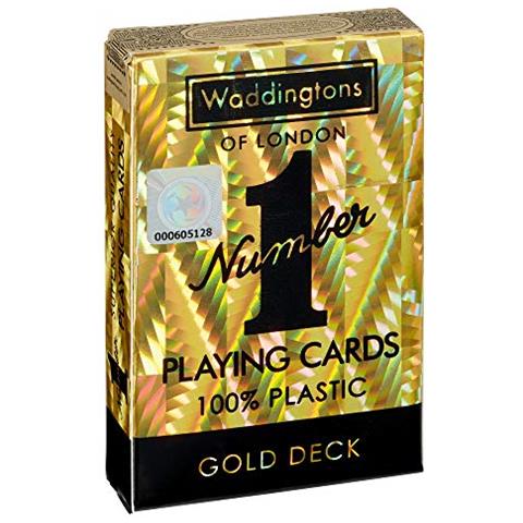 Carte Da Gioco Gold Waddington, Colore Classico Rosso E Blu, 29391 - Foto 1