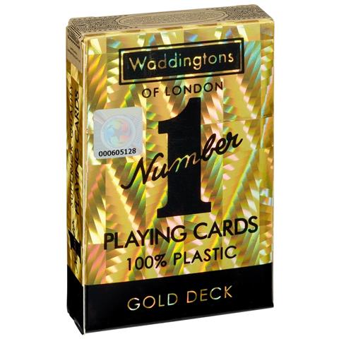 Carte Da Gioco Gold Waddington, Colore Classico Rosso E Blu, 29391 - Foto 11