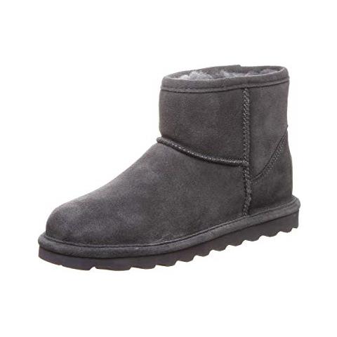 Bearpaw Alyssa, Stivali Arricciati Donna, Grigio (charcoal 030), 38 Eu - Foto 1