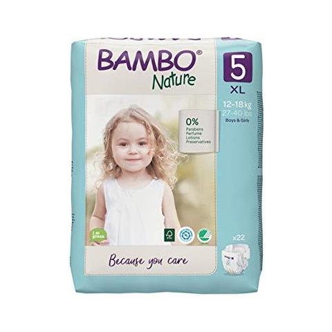 Premium Eco Pannolini Junior Taglia 5 (27-40lb 12-18kg) Confezione Da 22 - Foto 1
