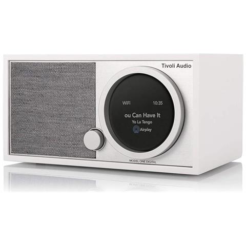 Radio Smart One Digital Generazione 2 DAB+ /FM Wi-Fi Bluetooth AirPlay 2 e Chromecast Integrati Spotify Connect Colore Grigio / Argento / Bianco - Foto 1