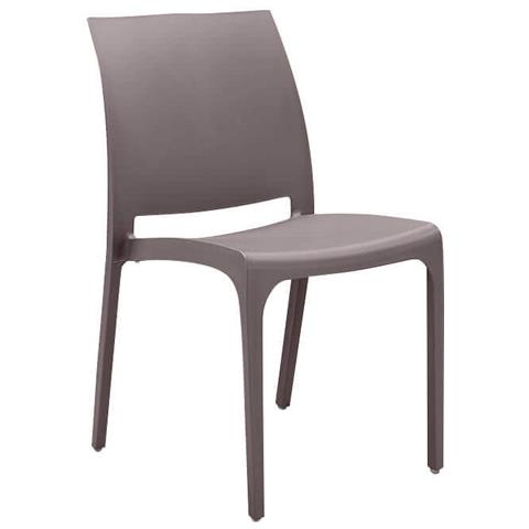 Volga - Sedia Da Giardino In Plastica Set Da 6 - Foto 4