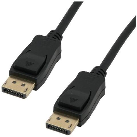 Cavo Displayport - DisplayPort maschio - Connettore HDMI - 4K@30Hz - Placcato nickel - 2.00 m