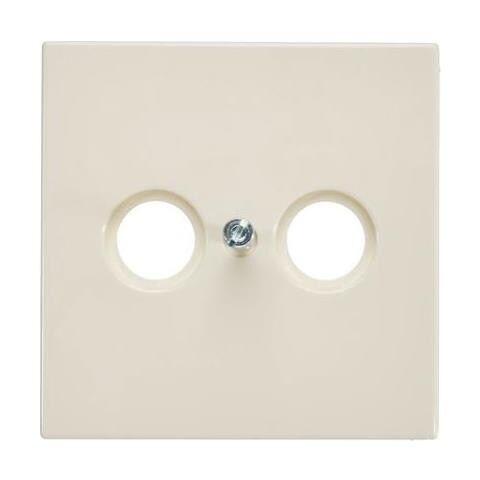 Ls 990 Tv Bianco Placca Per Interruttori E Coperchio Per Presa - Foto 1