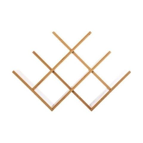 Supporto Per Vino In Bambù, 8 Bottiglie, 5five Simply Smart - Foto 3