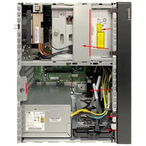 Server Tower ThinkSystem ST50 V2 Processore Intel Xeon E-2324G 3,1 GHz Ram 8 GB Hard Disk 2TB No Sistema Operativo - Foto 2