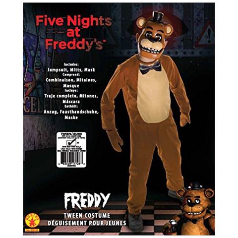 Costume Da Freddy Per Bambini Di Five Nights At Freddys, Tween (630102 teen), Marrone - Foto 4