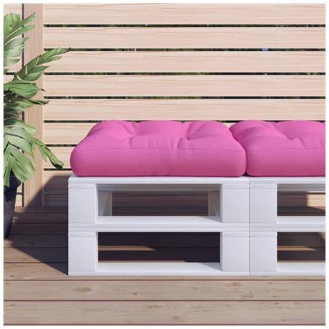 Cuscino Per Pallet Rosa 58x58x10 Cm In Tessuto Oxford - Foto 6