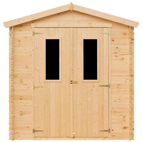 M343c Casetta Da Giardino In Legno Per Esterni - L216xl206xa218 Cm / 3.53 M2 - Piccola Casetta In Legno, Rimessa Attrezzi - Foto 2