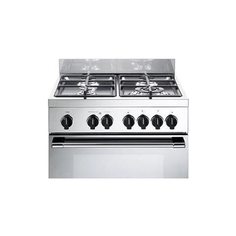 Cucina Elettrica GEMMA66ML 4 Zone Cottura Gas Forno Elettrico Multifunzione Ventilato Classe A Dimensioni 60 x 60 cm Colore Inox Gemma - Foto 4