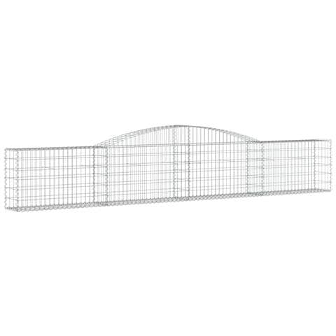 Cesto Gabbione Ad Arco 400x30x60/80 Cm Ferro Zincato - Foto 1