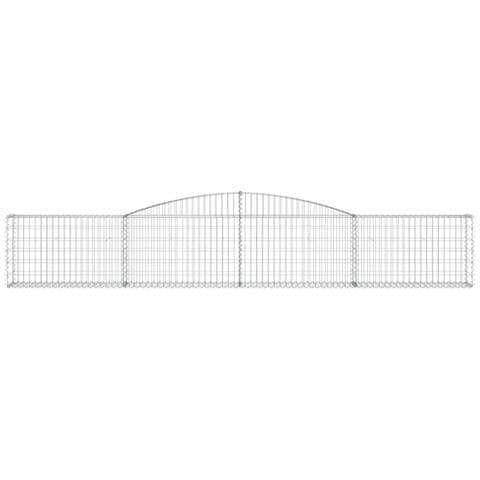 Cesto Gabbione Ad Arco 400x30x60/80 Cm Ferro Zincato - Foto 2