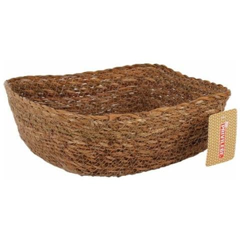 Cestino Multiuso Privilege Vimini Quadrato 22 X 22 X 8 Cm (12 Unità) - Foto 2