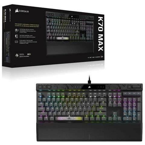 Tastiera Con Cavo 0840006660477 per Gaming (Layout Francese) Colore Nero - Foto 2