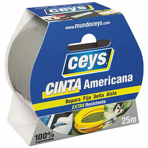 Nastro Americano Argentato (25 M X 50 Mm) - Foto 1
