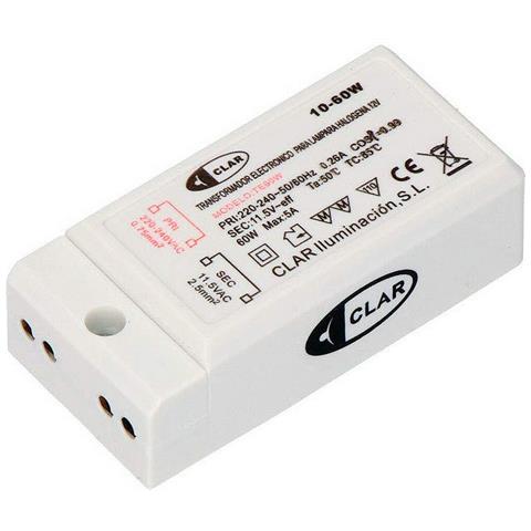 Trasformatore Lampada Da Tavolo Bianco Pvc - Foto 1