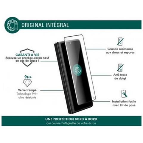 Salvadisplay In Vetro Temperato Per Samsung Z Fold 5 2.5d Original, Trasparente - Foto 2