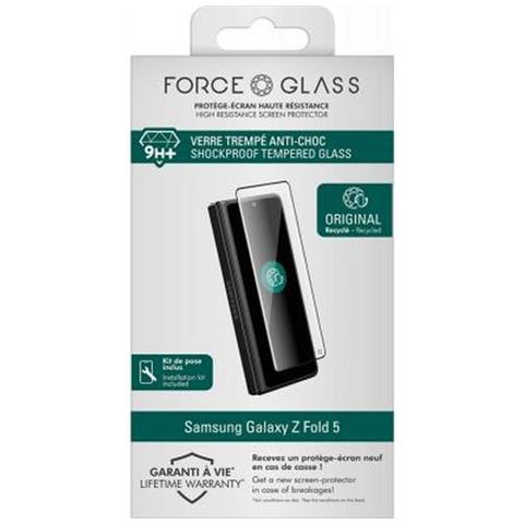 Salvadisplay In Vetro Temperato Per Samsung Z Fold 5 2.5d Original, Trasparente - Foto 5