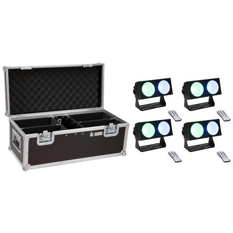 Set 4x Led Cbb-2 Cob Rgb Leiste + Case (20000809) - Foto 1