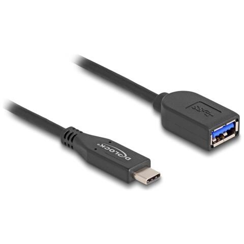 Cavo coassiale USB 10 Gbps da USB Type-C maschio a Tipo-A femmina da 25 cm - Foto 1