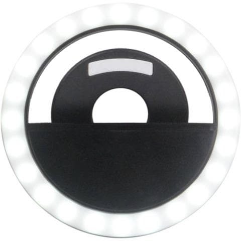 Anello Di Luce Led Universale Per Smartphone A Clip, Nero - Foto 1