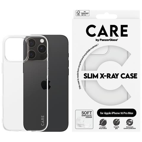 CARE by PG TP X-Ray Soft B iPhone16P 6.9 custodia per cellulare Cover Trasparente - Foto 2