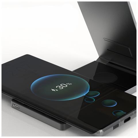 Supporto Caricabatterie Pieghevole Magsafe 4 In 1. Ricarica Wireless Qi + Magsafe. - Foto 7