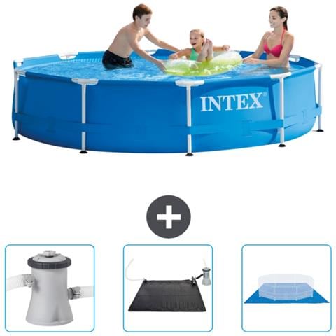 Piscina Fuori Terra - In Giro - 305x305x76 Cm - Blu - Include Accessori Coordinati Cb79 - Foto 1