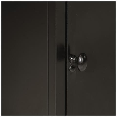 Mobile Da Bagno 40x30x60 Cm In Ferro E Legno Massello Di Mango - Foto 8