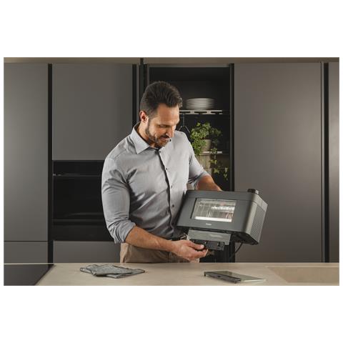 HTO7W2 011 7 2 fetta /e 1300 W Nero - Foto 2