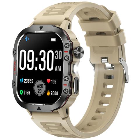 Smartwatch G21: Il Tuo Compagno Di Salute E Fitness Khaki - Foto 2