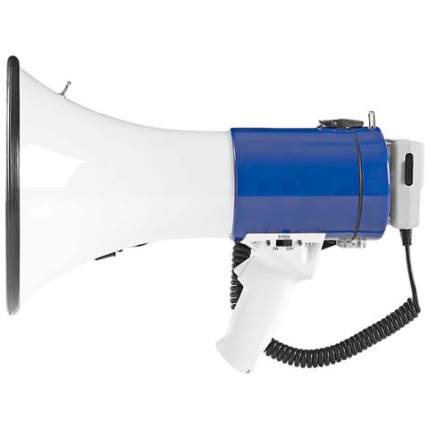 Megafono Professionale 25w 120db Con Microfono Staccabile 1500m - Foto 2
