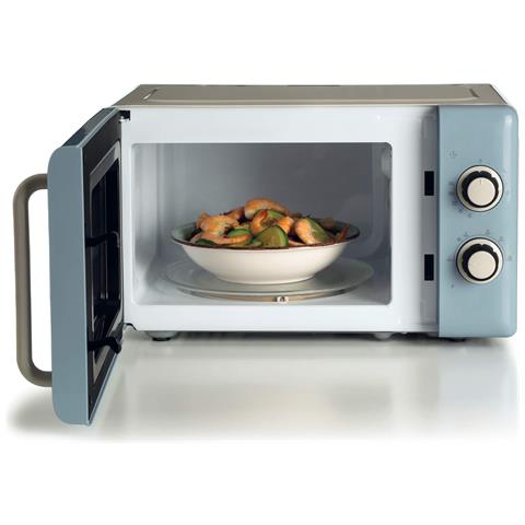 Forno a Microonde Linea Vintage 3960 Capacità 20 L Potenza 800 W Colore Azzurro - Foto 3