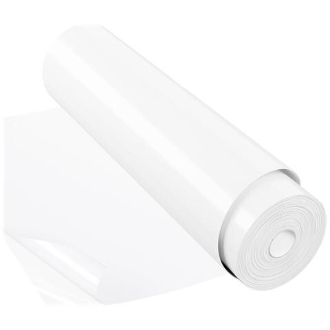 Vinile Decorativo Autoadesivo Durevole Bianco 100x30 Cm - Foto 1