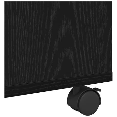 Tavolino da salotto Rovere nero 75 x 75 x 38 cm - Foto 9