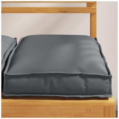 Cuscini per pallet per seduta 2 pz Antracite 40x40x8 cm Tessuto Oxford - Foto 2