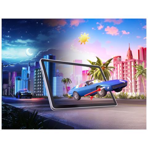 Tab Mediatek 64 GB 25,6 cm (10.1") 4 GB Wi-Fi 5 (802.11ac) Android 14 Grigio - Foto 2