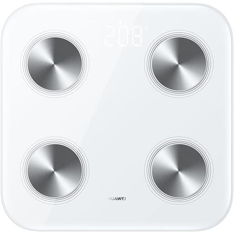 Scale 3 Quadrato Bianco Bilancia pesapersone elettronica - Foto 2