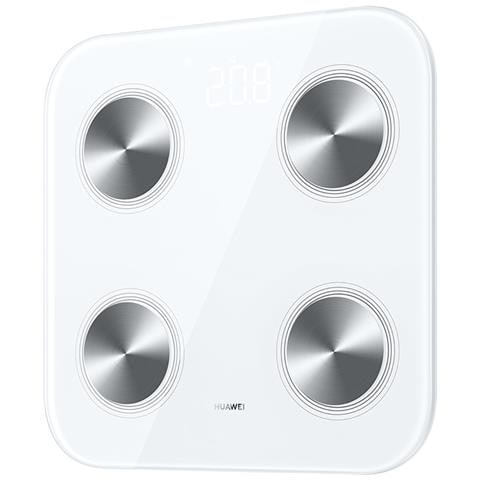 Scale 3 Quadrato Bianco Bilancia pesapersone elettronica - Foto 1