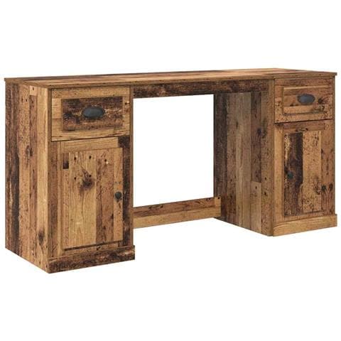 Scrivania con armadietto Legno vecchio 154,5 x 50 x 75 cm - Foto 1