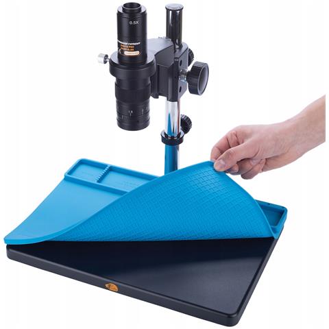 Set Microscopio Digitale Earth Pro Mcep-0.5x + Camera Gemini Pro Kmgp-usb-hdmi 16mp + Tappetino Silicone 380x260mm - Alta Risoluzione, Qualità Ottica, Versatilità Applicativa - Foto 2