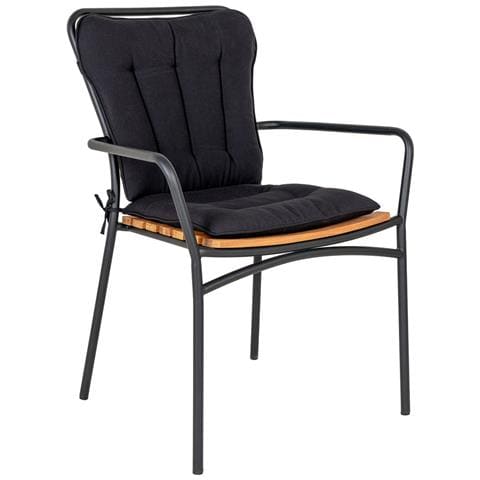 Cuscino Decorativo Cleveland-nero-poliestere-51,5x45x5 Cm - Foto 2