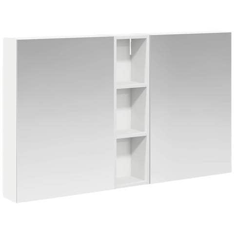 Set di Armadi da Bagno con lo scaffale 3 pcs 120 x 14,5 x 70 cm - Foto 1