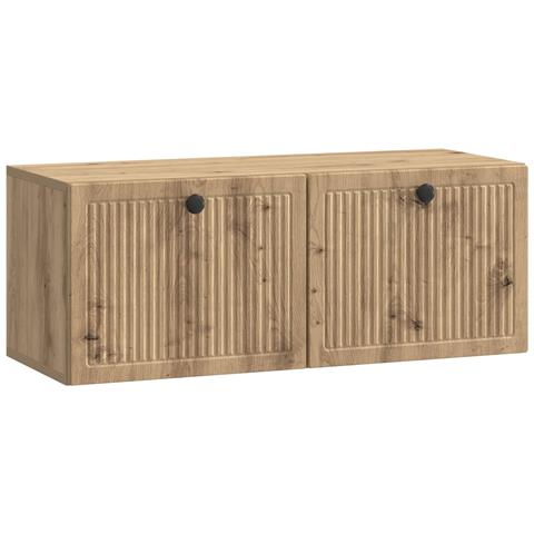 Mobile Porta TV da Muro Rovere Artigianale 78,5 x 31 x 30 cm - Foto 1