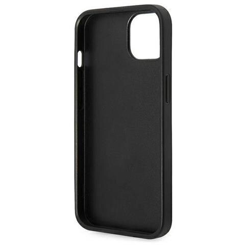 Karl Lagerfeld Klhcp14msapkhk Custodia Per Iphone 14 Plus 6,7 Nera /nera Saffiano Con Patch Karl's Head - Foto 1