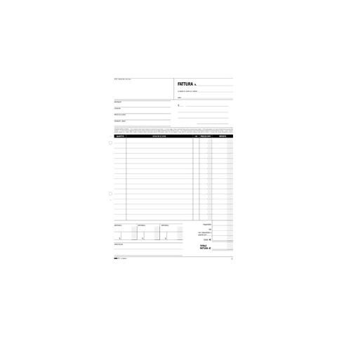Cf10blocco Fattura Generica 50x2ric - Foto 1