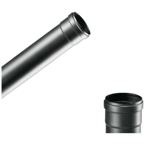 Tubo lineare diametro 10 cm lunghezza 25 cm professionale per stufe pellet - Foto 1