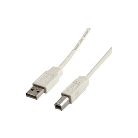 Cavo Usb 2.0 A / A M / M Bianco Mt. 0 80 Bianco . - Foto 1