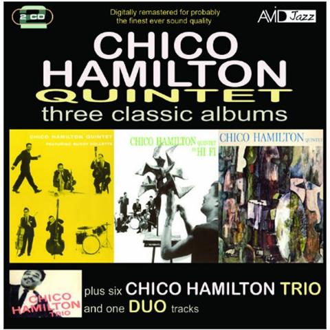 Chico Hamilton Quintet - 3 Classic Albums Plus Chico Hamilton Quintet Ft Buddy Collette / Chico Hamilton Quintet In Hi Fi / Chico Hamilton Quintet - Foto 1
