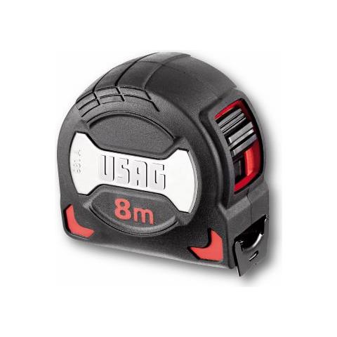 Flessometro Professionale 8 Mt X 28 Mm Con Rivestimento Antiurto 981 A - Foto 1